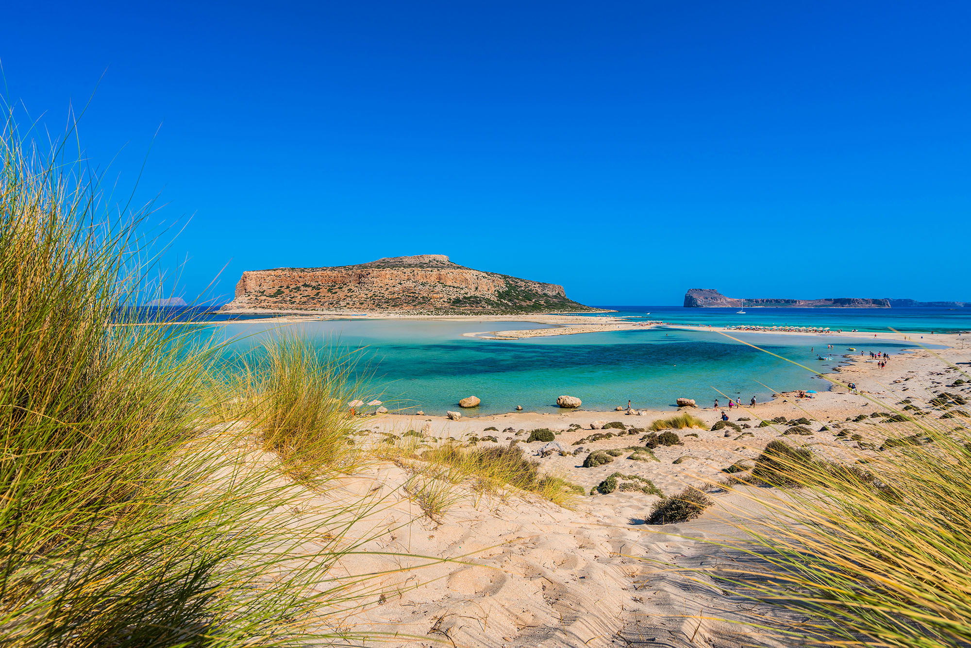 Le lagon turquoise de Balos, en Crète